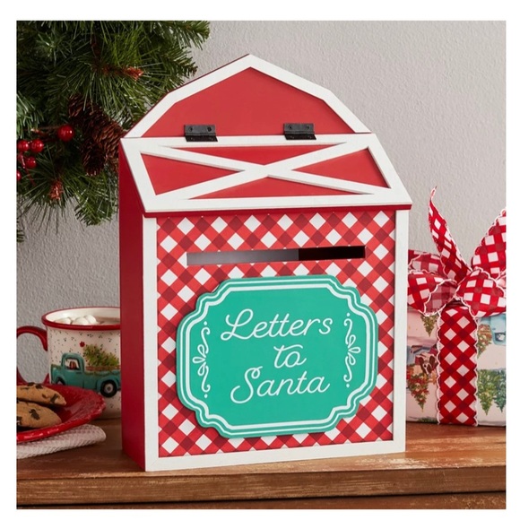 NWT Pioneer Woman Christmas Wood Letters to Santa Decor Below $25 Retail - Picture 3 of 6